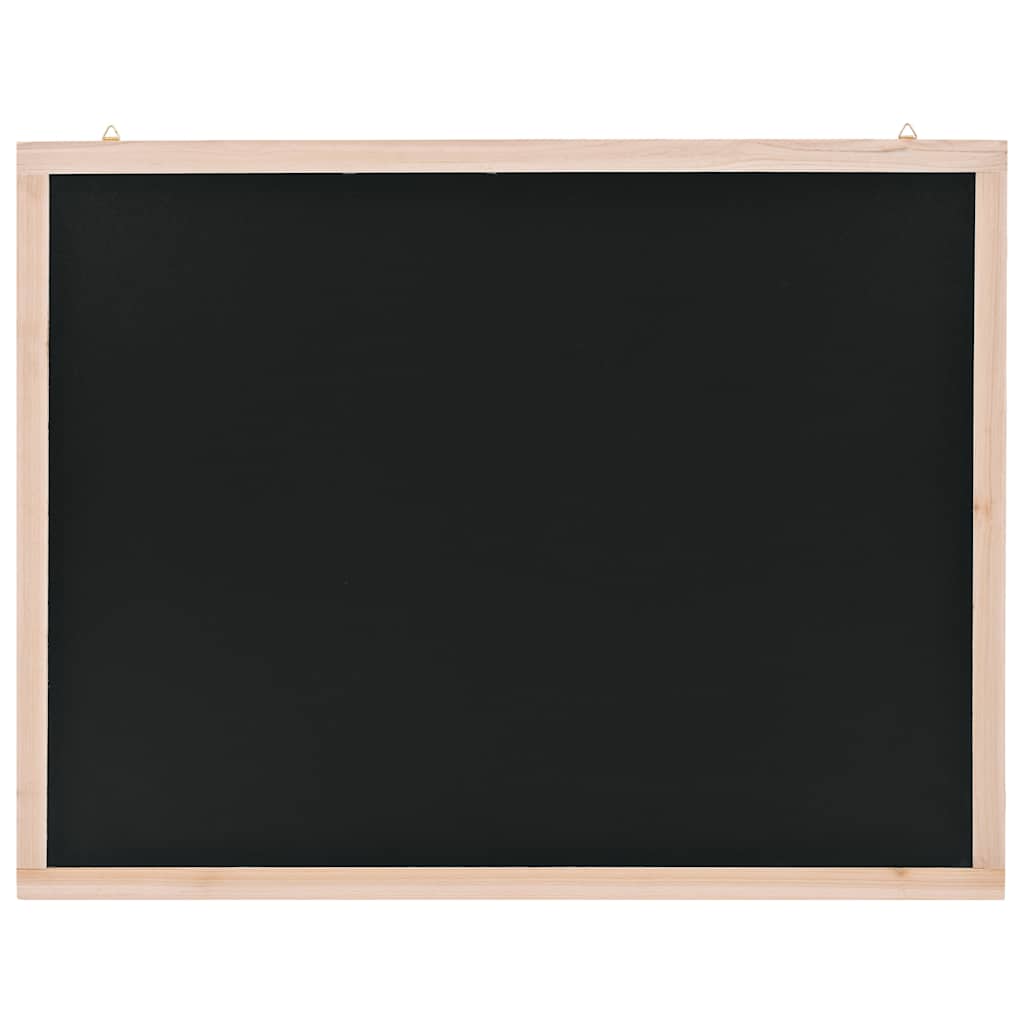 Vidaxl -Tafel für die Wand 60x80 cm Zedernholz