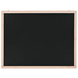 VidaXL chalkboard for the wall 60x80 cm cedar wood