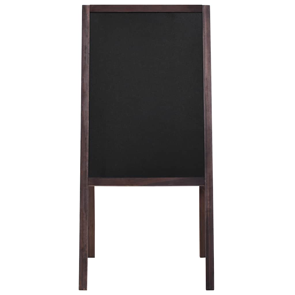 Vidaxl Chalkboard à double facture détachée de 40 x 60 cm en bois de cèdre