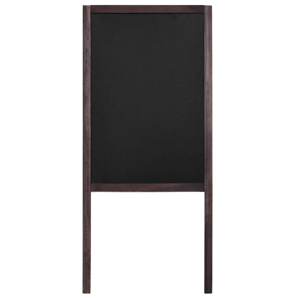 Vidaxl Chalkboard à double facture détachée de 40 x 60 cm en bois de cèdre