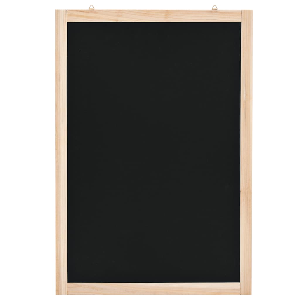 VidaXL chalkboard for the wall 40x60 cm cedar wood