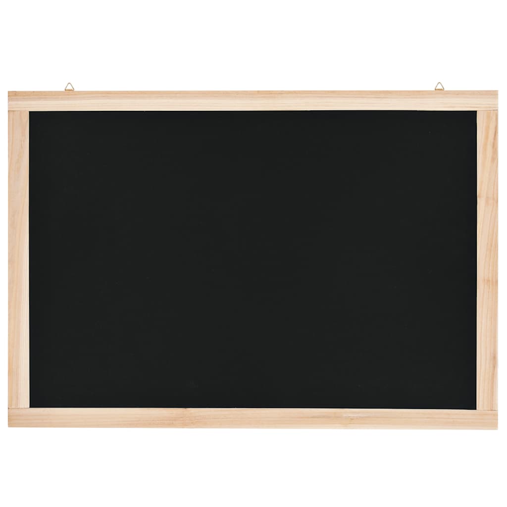 VidaXL chalkboard for the wall 40x60 cm cedar wood