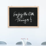 VidaXL chalkboard for the wall 40x60 cm cedar wood