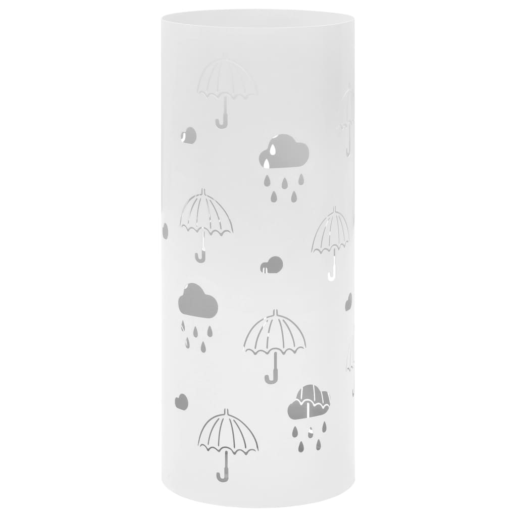 Parapluie du parapluie Vidaxl White