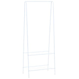 Rack per abbigliamento vidaxl 59x35x150 cm bianco