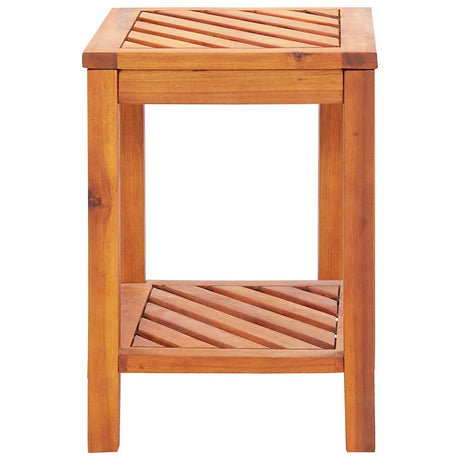 Vidaxl bijzettafel 45x33x45 cm massief acaciahout