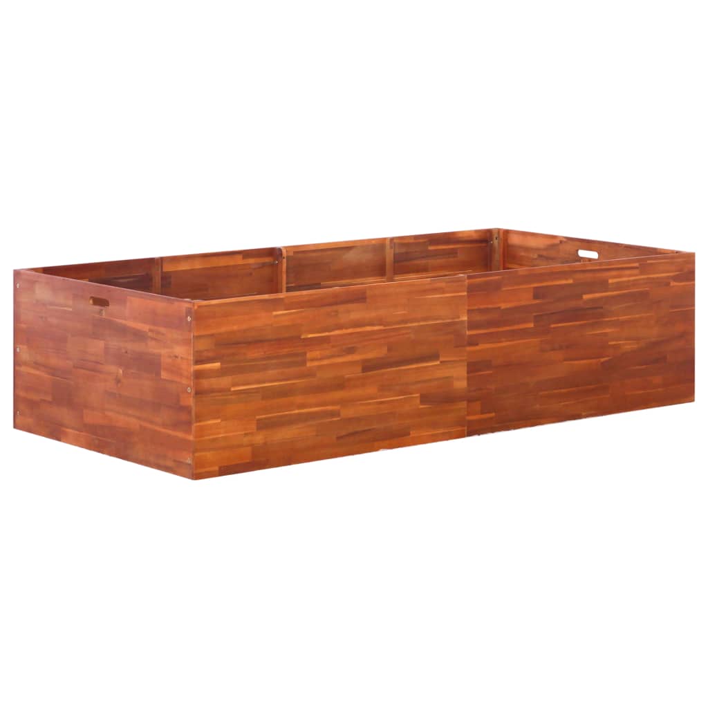 Vidaxl Planter hævede 200x100x50 cm acaciahout