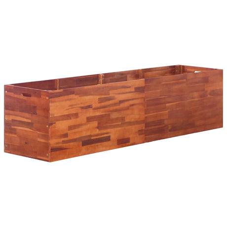 VIDAXL -Pflanzer erhöhte 200x50x50 cm Acaciahout
