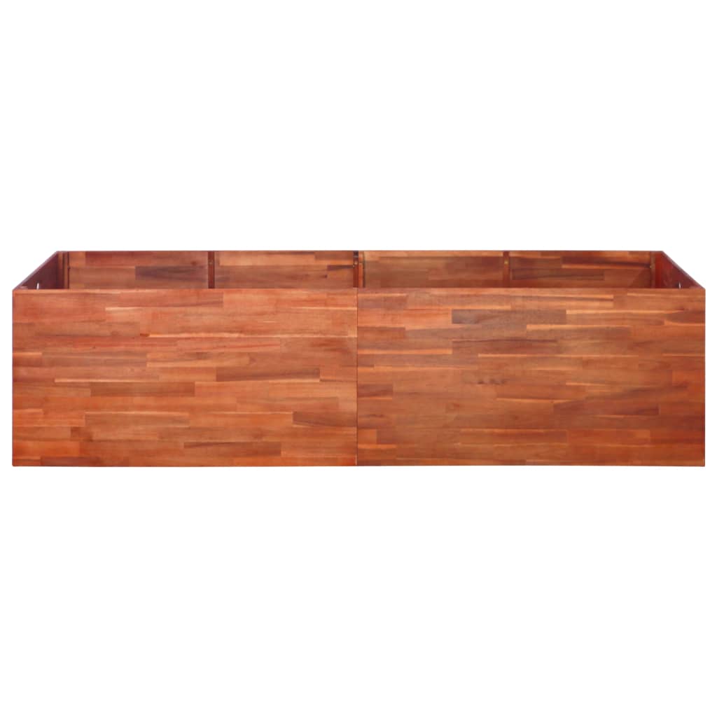 VIDAXL -Pflanzer erhöhte 200x50x50 cm Acaciahout