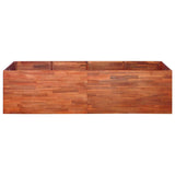 VIDAXL -Pflanzer erhöhte 200x50x50 cm Acaciahout