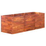 Vidaxl Planter hevet 150x50x50 cm Acaciahout