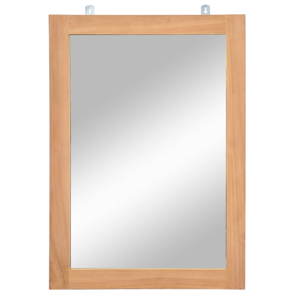 Vidaxl Wall Mirror 50x70 cm pevný teak