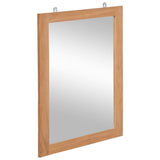 Vidaxl Wall Mirror 50x70 cm pevný teak