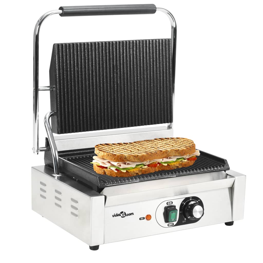 VidaXL Paninigrill gerillt 2200 B 43x30,5x20 cm