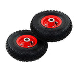 Vidaxl Hand Truck Wheels 2 szt. 3,00-4 (245x82) gumowa