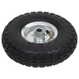 VIDAXL-Handwagenräder 4.10 3.50-4 (260 x 83) Gummi-2-Stcs