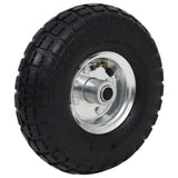 VIDAXL-Handwagenräder 4.10 3.50-4 (260 x 83) Gummi-2-Stcs