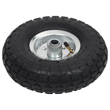 VIDAXL-Handwagenräder 4.10 3.50-4 (260 x 83) Gummi 4 Stcs