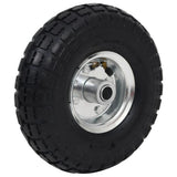 VIDAXL-Handwagenräder 4.10 3.50-4 (260 x 83) Gummi 4 Stcs