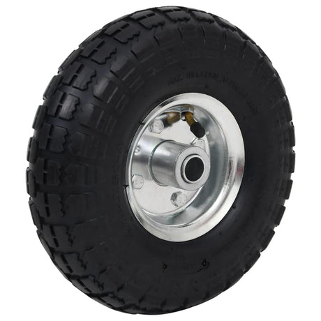 VIDAXL-Handwagenräder 4.10 3.50-4 (260 x 83) Gummi 4 Stcs