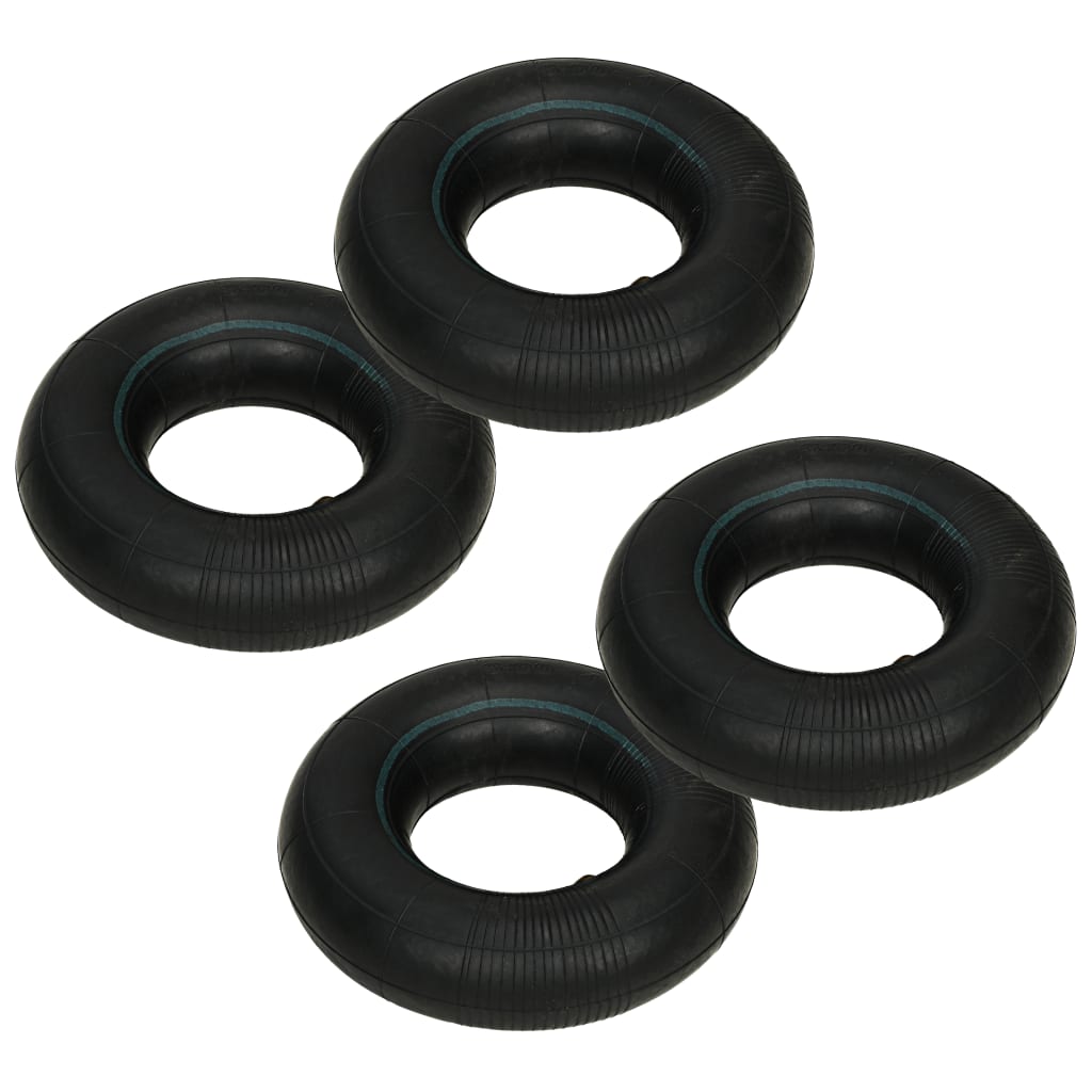 Vidaxl inner tubes for hand truck wheels 3.00-4 260x85 rubber 4 pcs