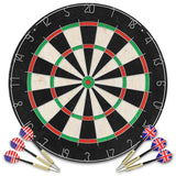 Vidaxl Dartbord Professional with 6 darts and surround sisal