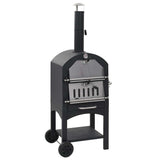 Vidaxl Pizza oven on charcoal with terracotta pizza stone