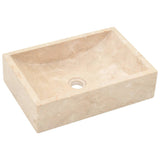 Vidaxl Sink 45x30x12 cm in marmo alto -piega.