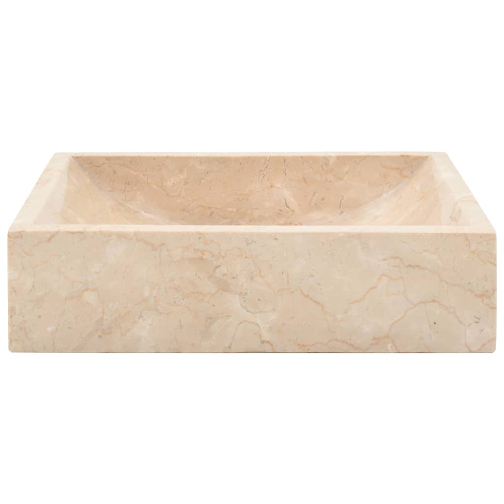 Vidaxl Sink 45x30x12 cm in marmo alto -piega.