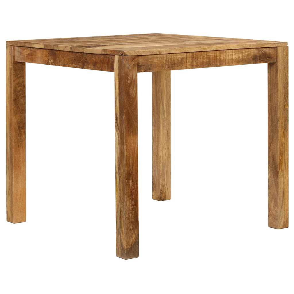 Vidaxl eettafel 82x80x76 cm massief mangohout