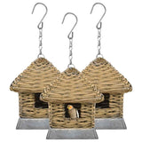 Vidaxl Vogelhäuser 3 St. Wicker