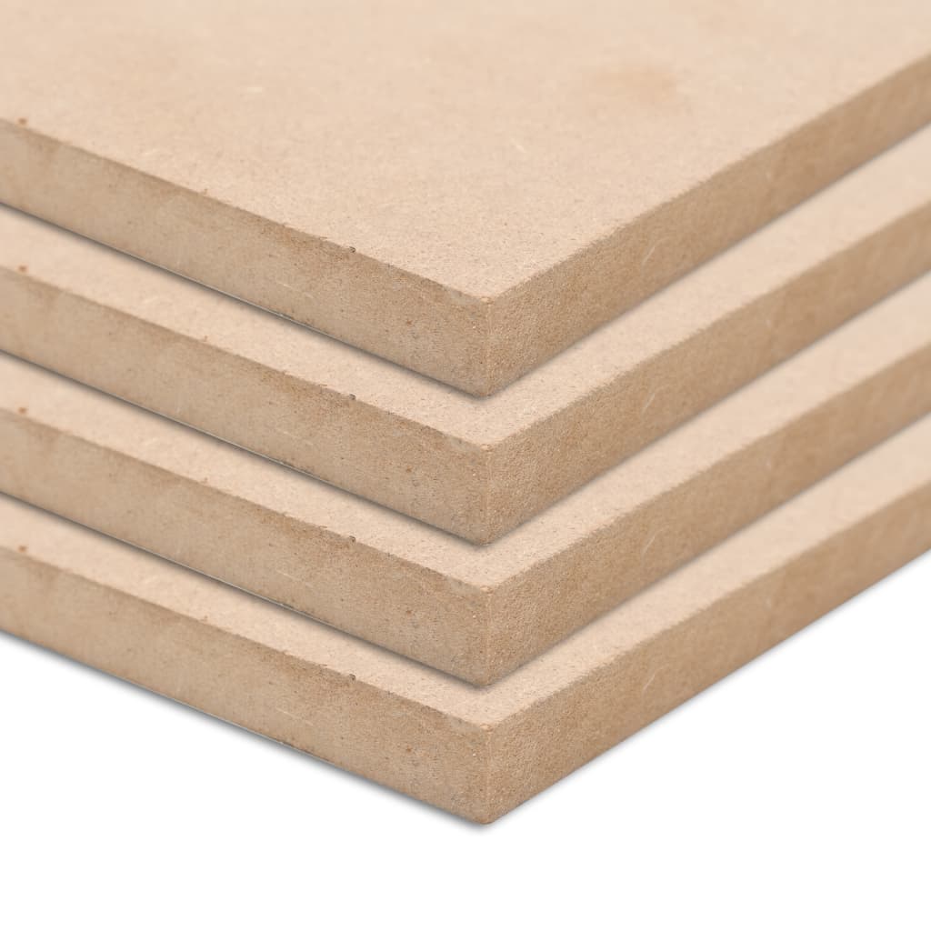 Vidaxl MDF Plates Rectangular 120x60 cm 12 mm 4 sts