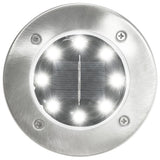 Vidaxl Erdlampen 8 St. Solar LED Weiß