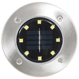 Vidaxl Erdlampen 8 St. Solar LED warmes Weiß