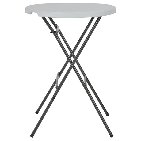 Vidaxl bartafel inklapbaar 80x110 cm hdpe wit