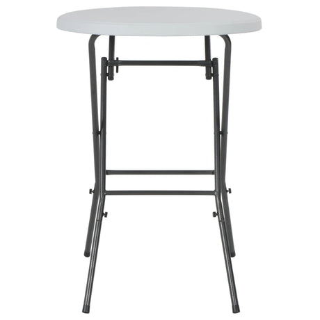 Vidaxl bartafel inklapbaar 80x110 cm hdpe wit