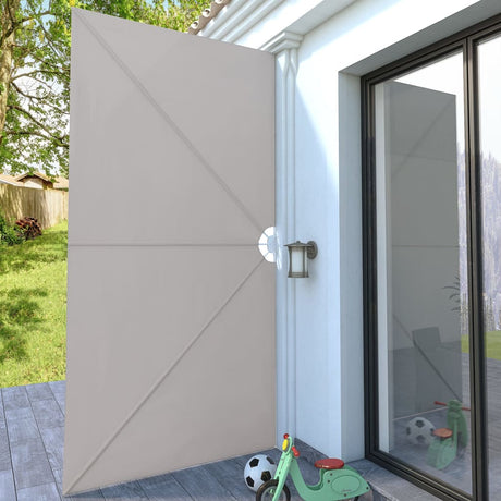 Vidaxx faltbarer Terrassenschirm 400x200 cm creme