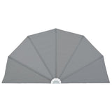Vidaxl terrasscherm inklapbaar 160 cm grijs