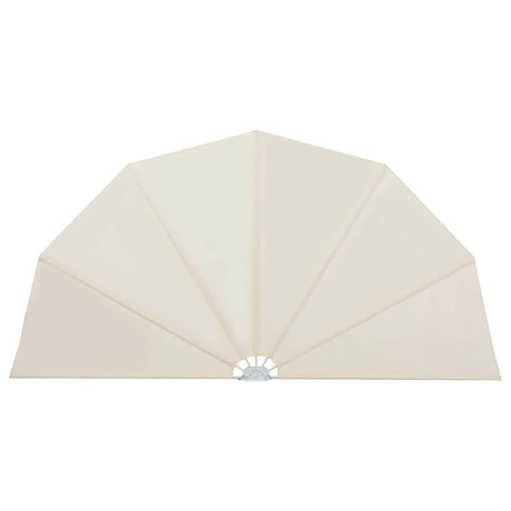 Vidaxl terrasscherm inklapbaar 160 cm crème