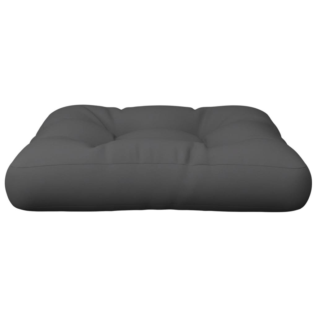 Vidaxl Pallet cushion 58x58x10 cm Fabric Gray