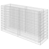 Vidaxl Gabion -Pflanzer erhöht 180 x 50 x 100 cm verzinkter Stahl