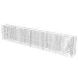 Vidaxl Gabion Planning Box ze stali ocynkowanej 540x50x100 cm