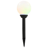 Vidaxl -LED -Solarzlampen um 15 cm RGB 4 STs