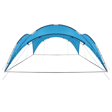 Vidaxl Partytent Boog 450x450x265 cm hellblau