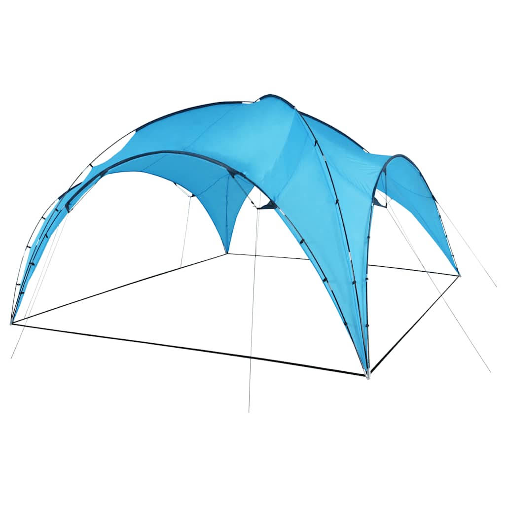 Vidaxl Partytent Boog 450x450x265 cm hellblau