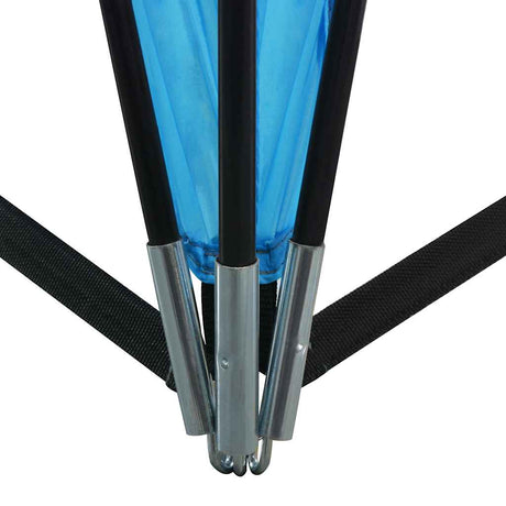 Vidaxl Partytent Boog 450x450x265 cm hellblau