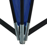 Vidaxl Partytent Boog 450x450x265 cm dunkelblau