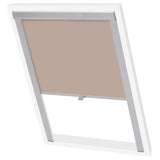 Vidaxl Roller Blind Blackout Beige CK04