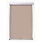 Vidaxl Verdunkelungsrollo beige uk08