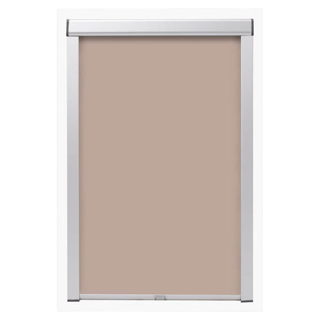 Vidaxl Verdunkelungsrollo beige uk08